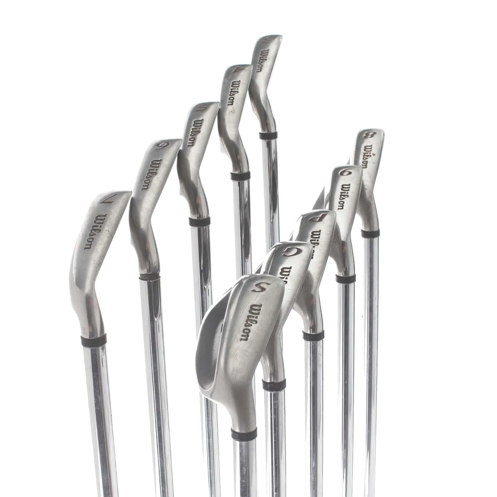 Wilson Staff Deep Red Steel Mens Right Hand Irons 3-GW+SW Regular - Wilson - Image 3