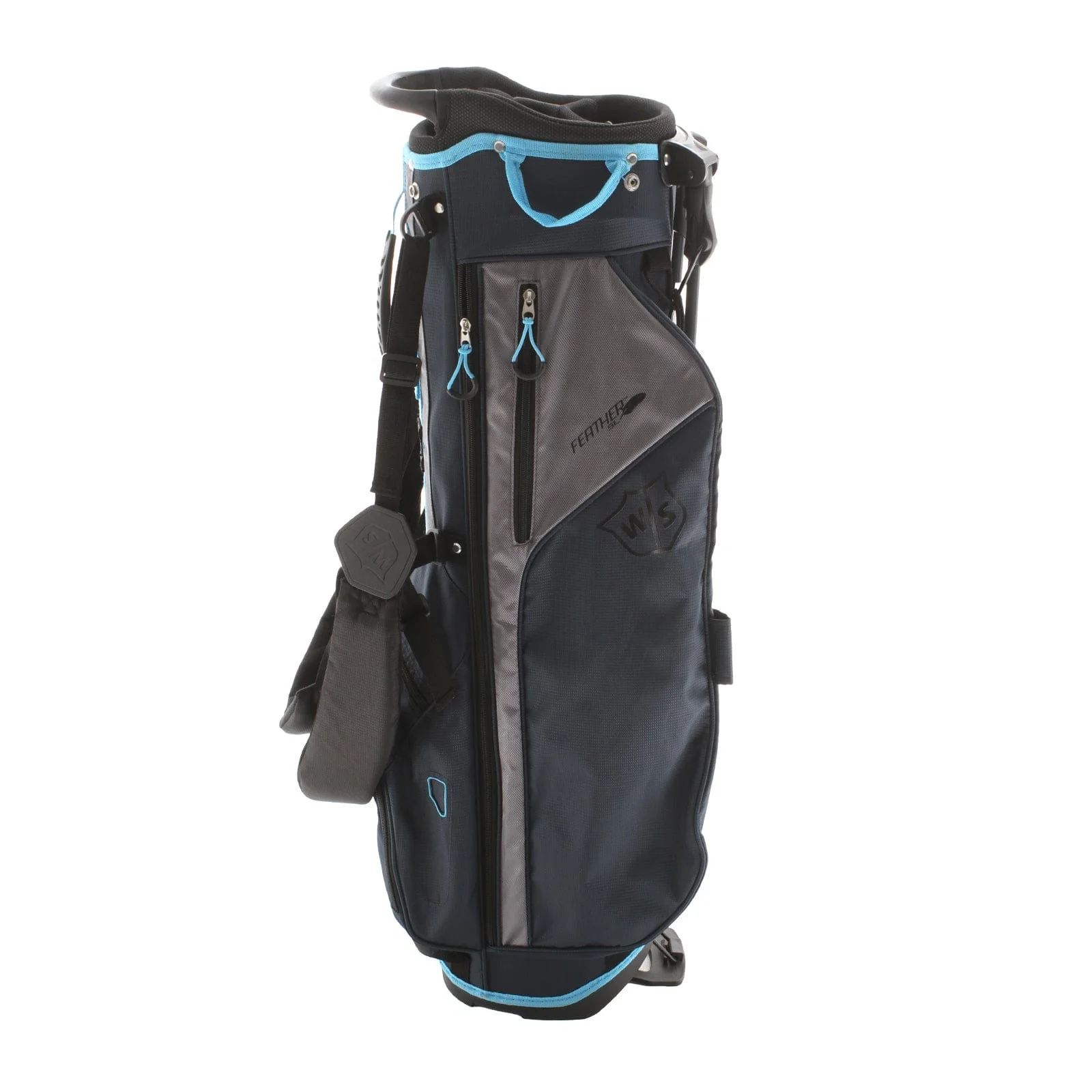 Wilson Staff Feather SL Stand Bag - Navy/Grey - Image 2