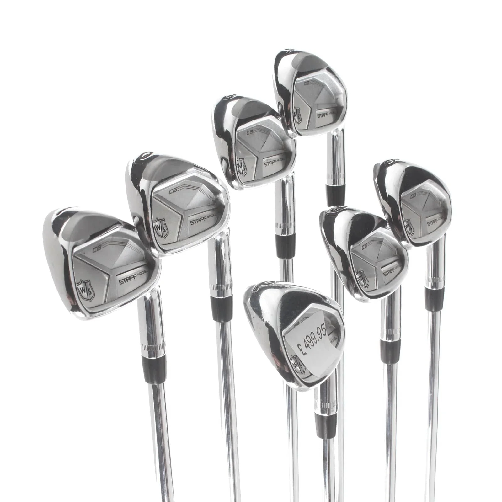 Wilson staff Forged cb Steel Mens Right Hand Irons 4-PW Stiff - DG120 - Image 2