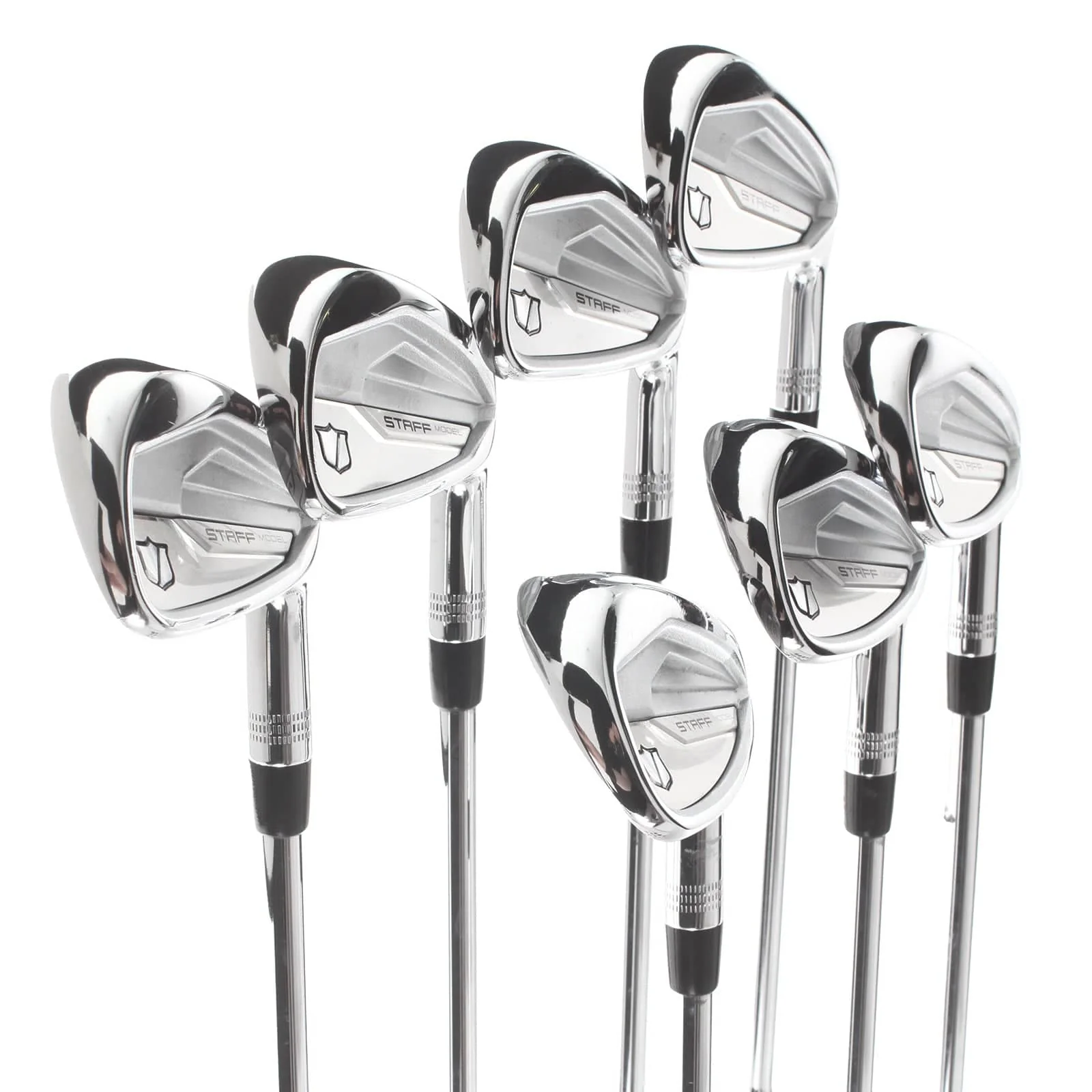 Wilson Staff Model CB 2024 Steel Mens Right Hand Irons 4-PW +1" 2* Upright Stiff - Dynamic Gold Mid 115 - Image 2