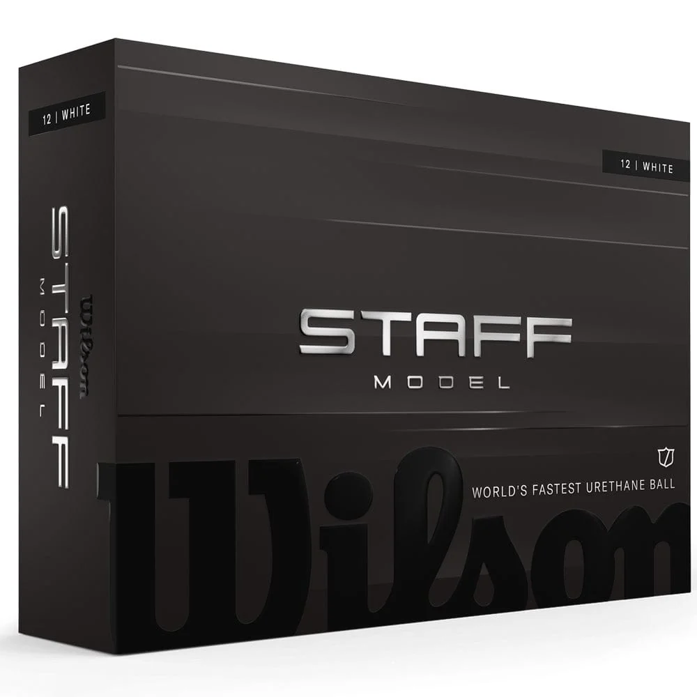 Wilson Staff Model Golf Balls - White - Double Dozen - Image 4