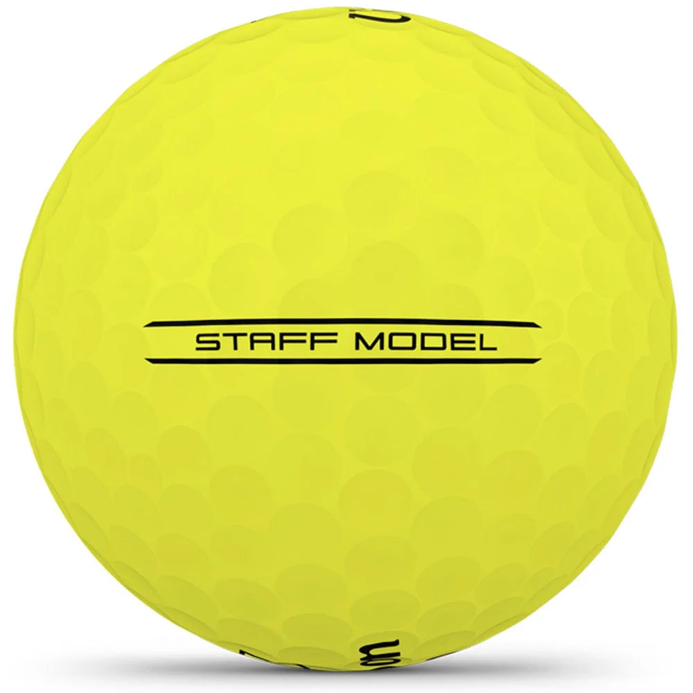 Wilson Staff Model Golf Balls - Yellow - 12 Pack - Image 3