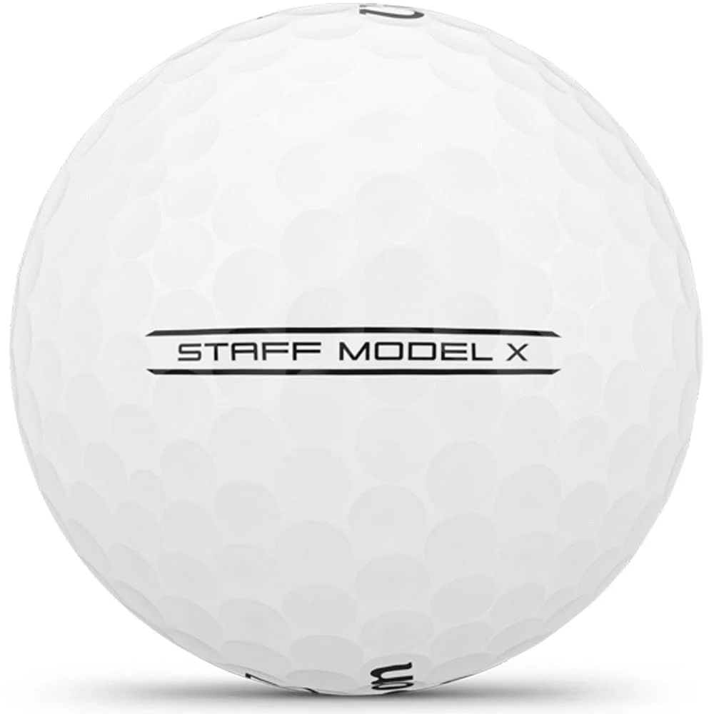 Wilson Staff Model X Golf Balls - White - Double Dozen - Image 3