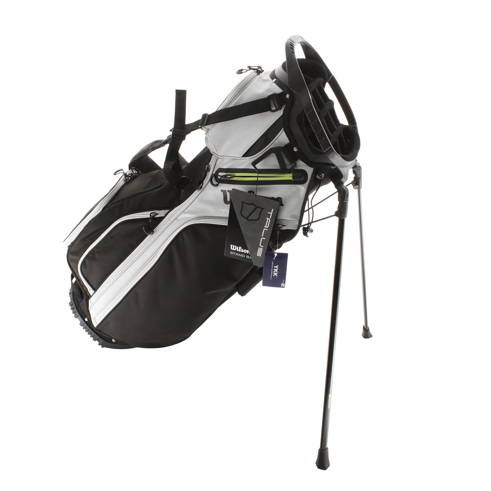Wilson Staff Talus 14 Stand Bag - Grey/Black/Green
