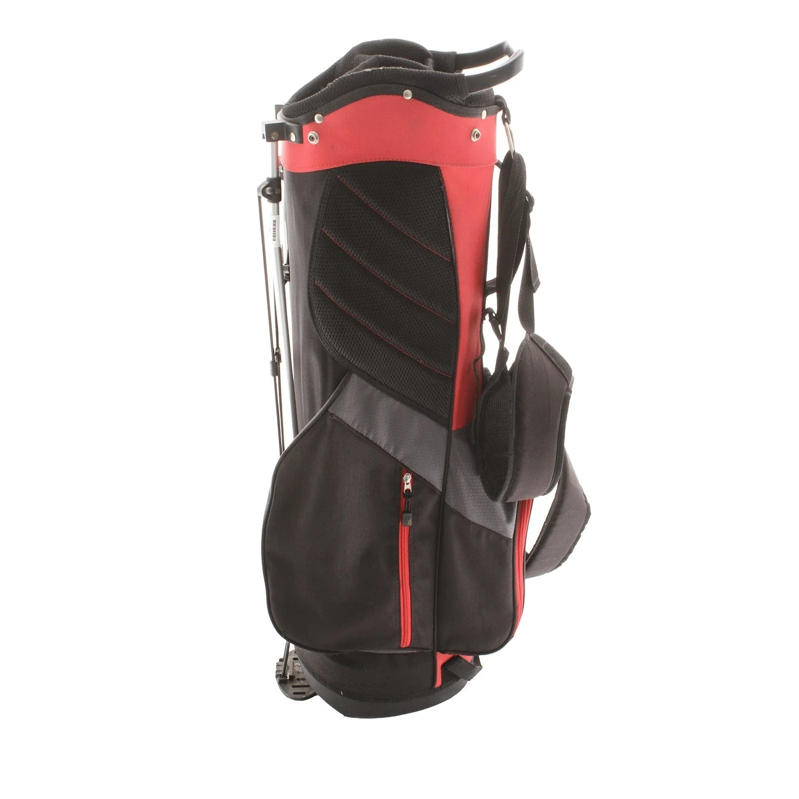 Wilson Stand Bag - Black/Red - Image 4