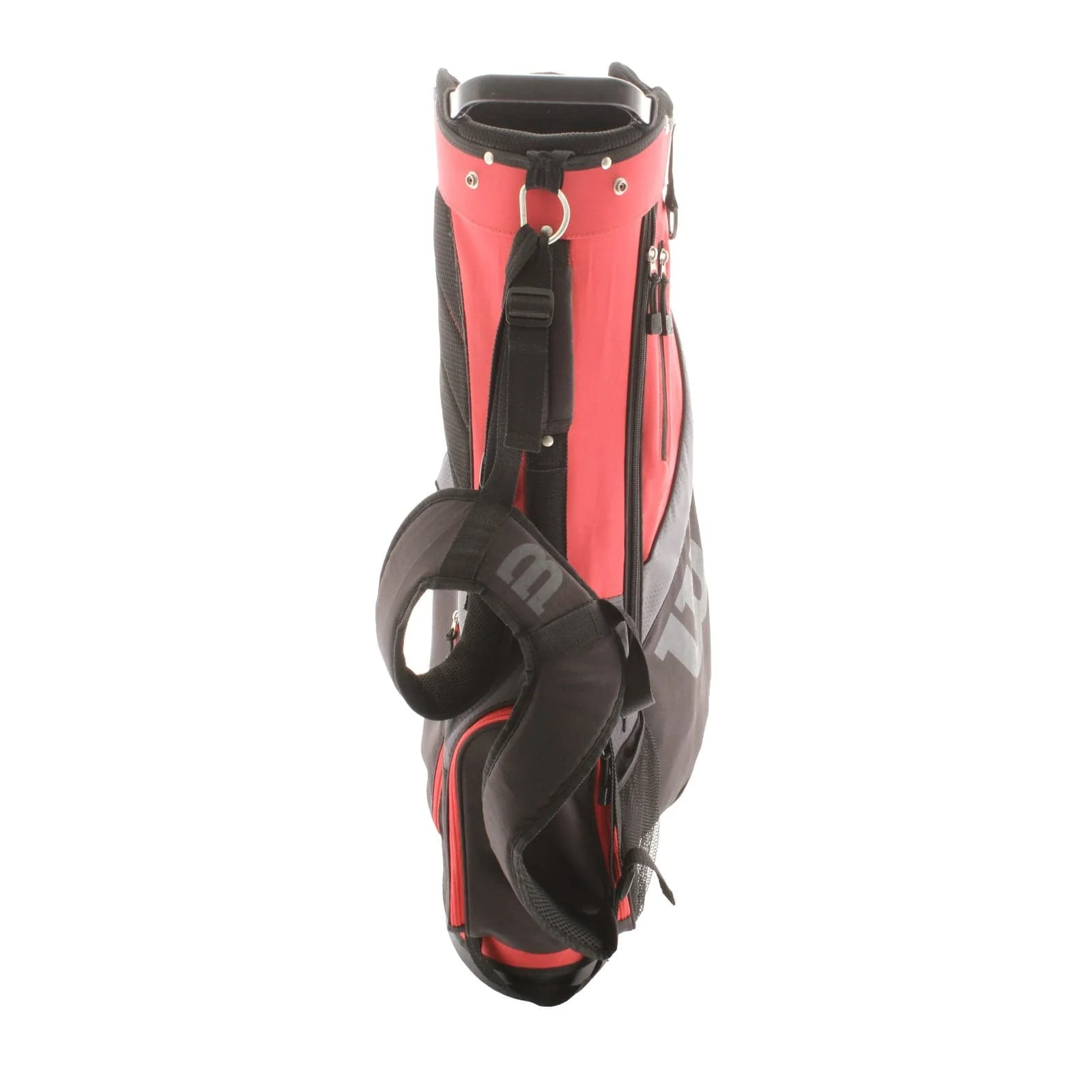 Wilson Stand Bag - Black/Red - Image 5