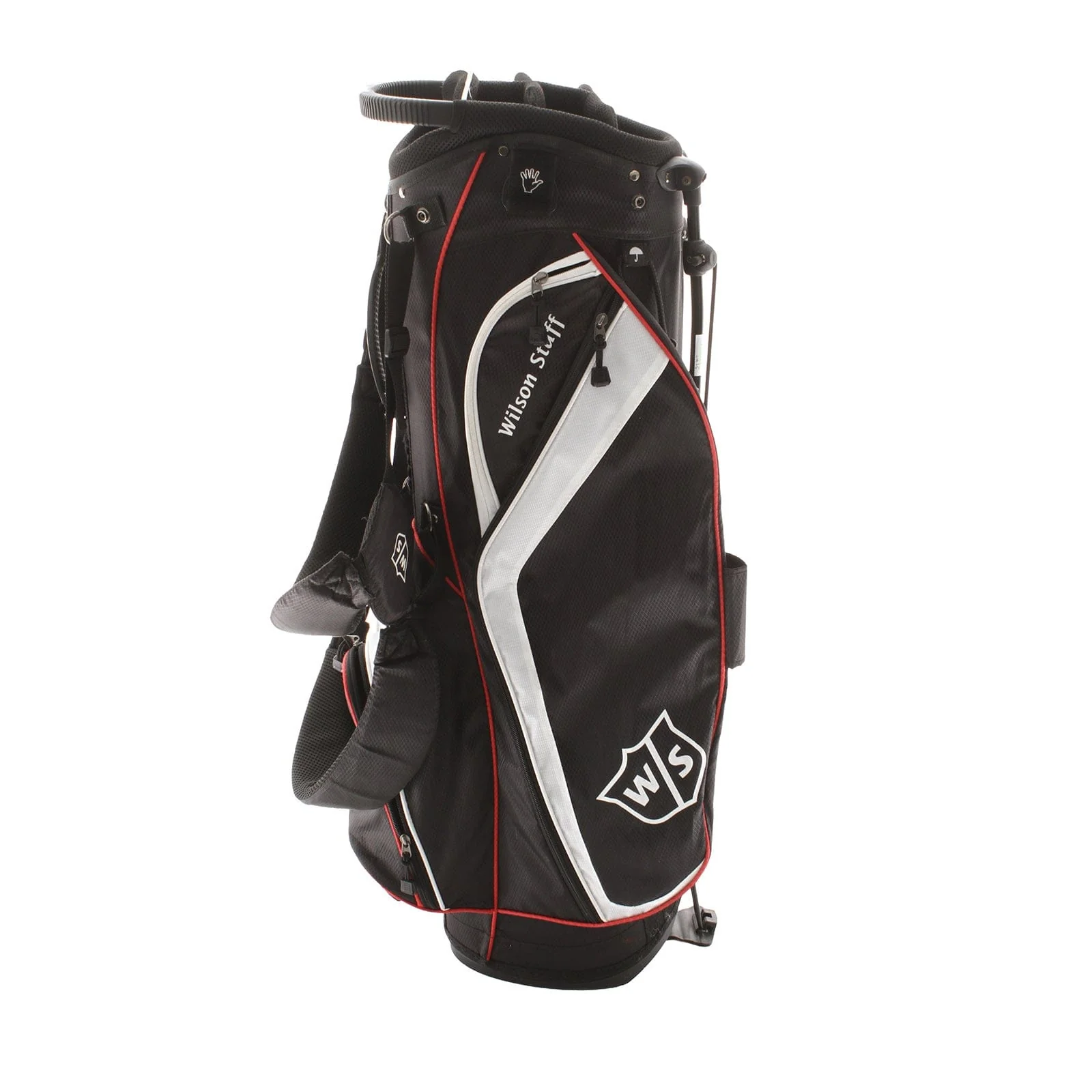 Wilson Stand Bag - Black,Red,White - Image 2