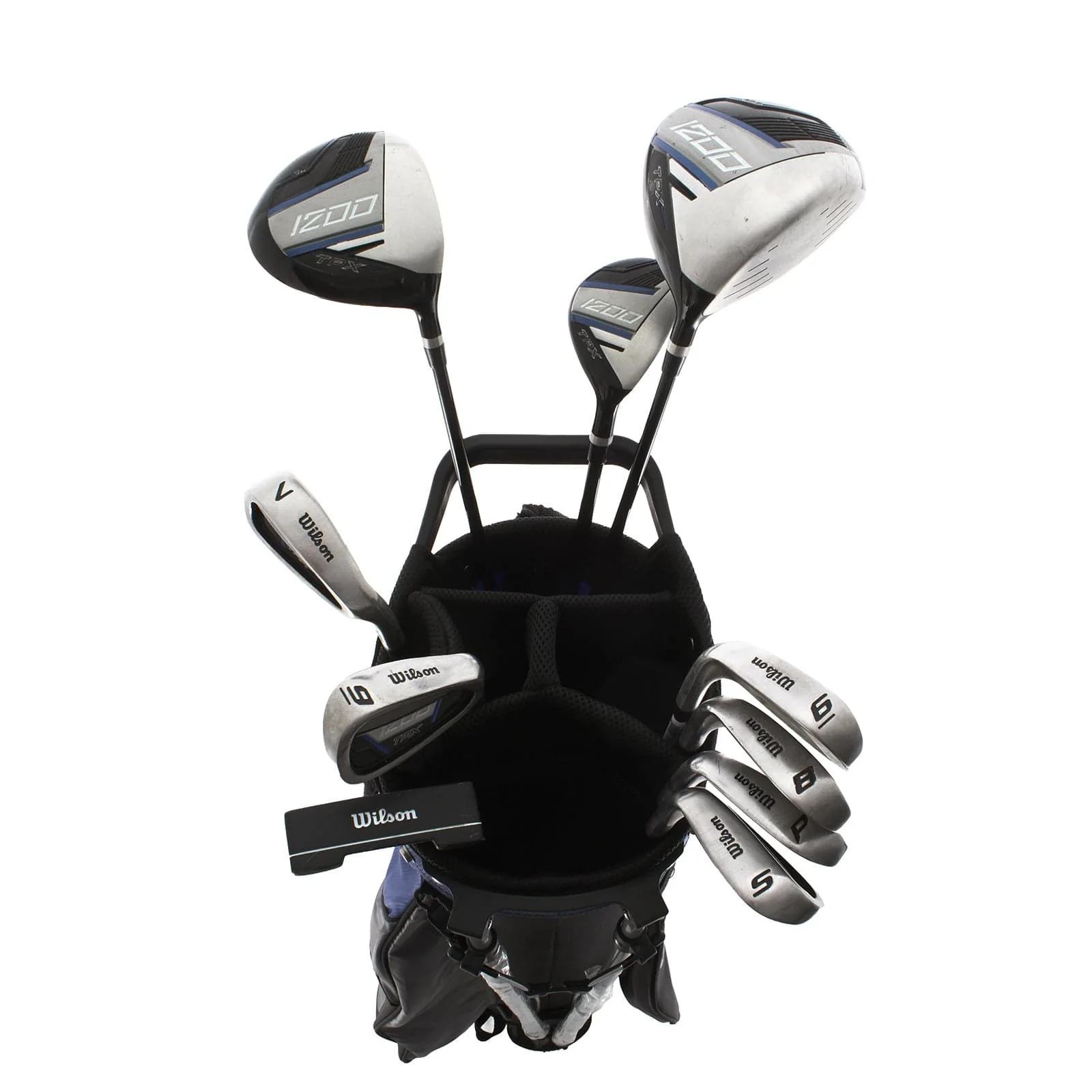 Wilson 1200 TPX Steel/Graphite Mens Right Hand Package Set Regular - Wilson Firestick - Image 3