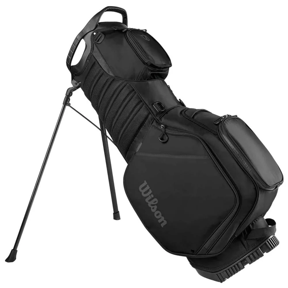 Wilson Talus 5 Stand Bag - Black/White - Image 4