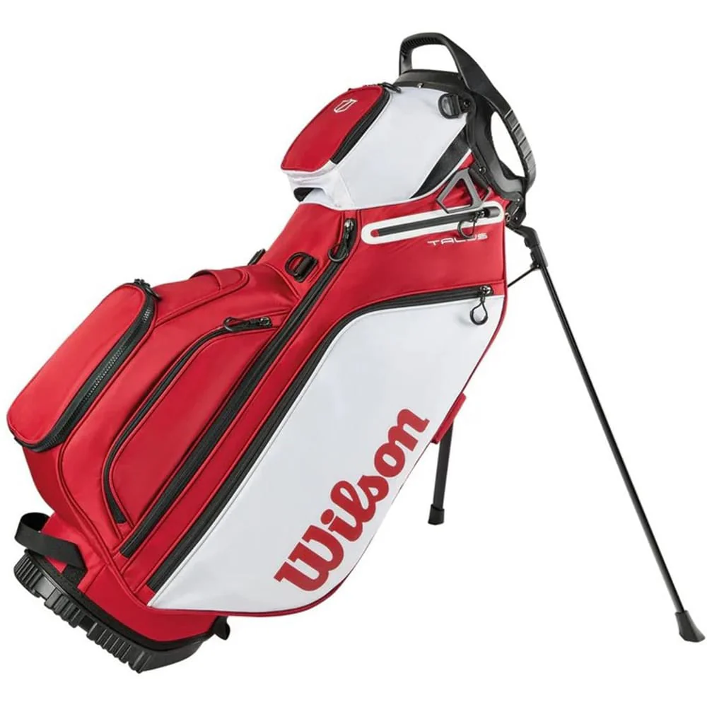 Wilson Talus 5 Stand Bag - Staff Red