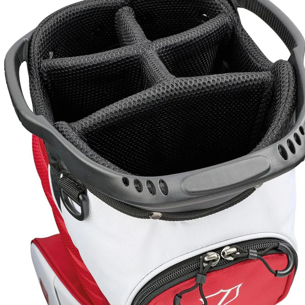 Wilson Talus 5 Stand Bag - Staff Red - Image 2