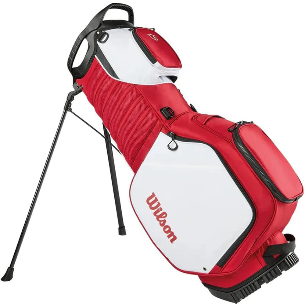 Wilson Talus 5 Stand Bag - Staff Red - Image 4
