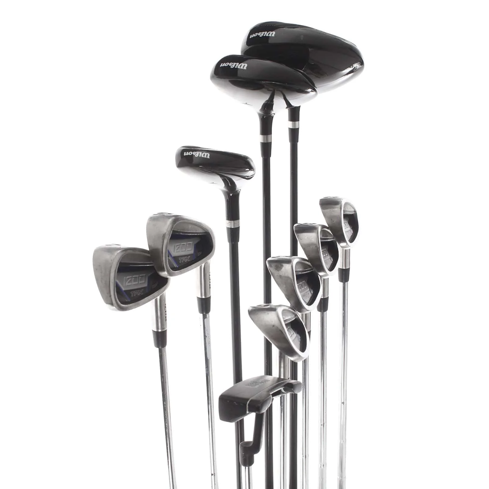 Wilson TPX 1200 Steel/Graphite Mens Right Hand Package Set Regular - Wilson Firestick - Image 3