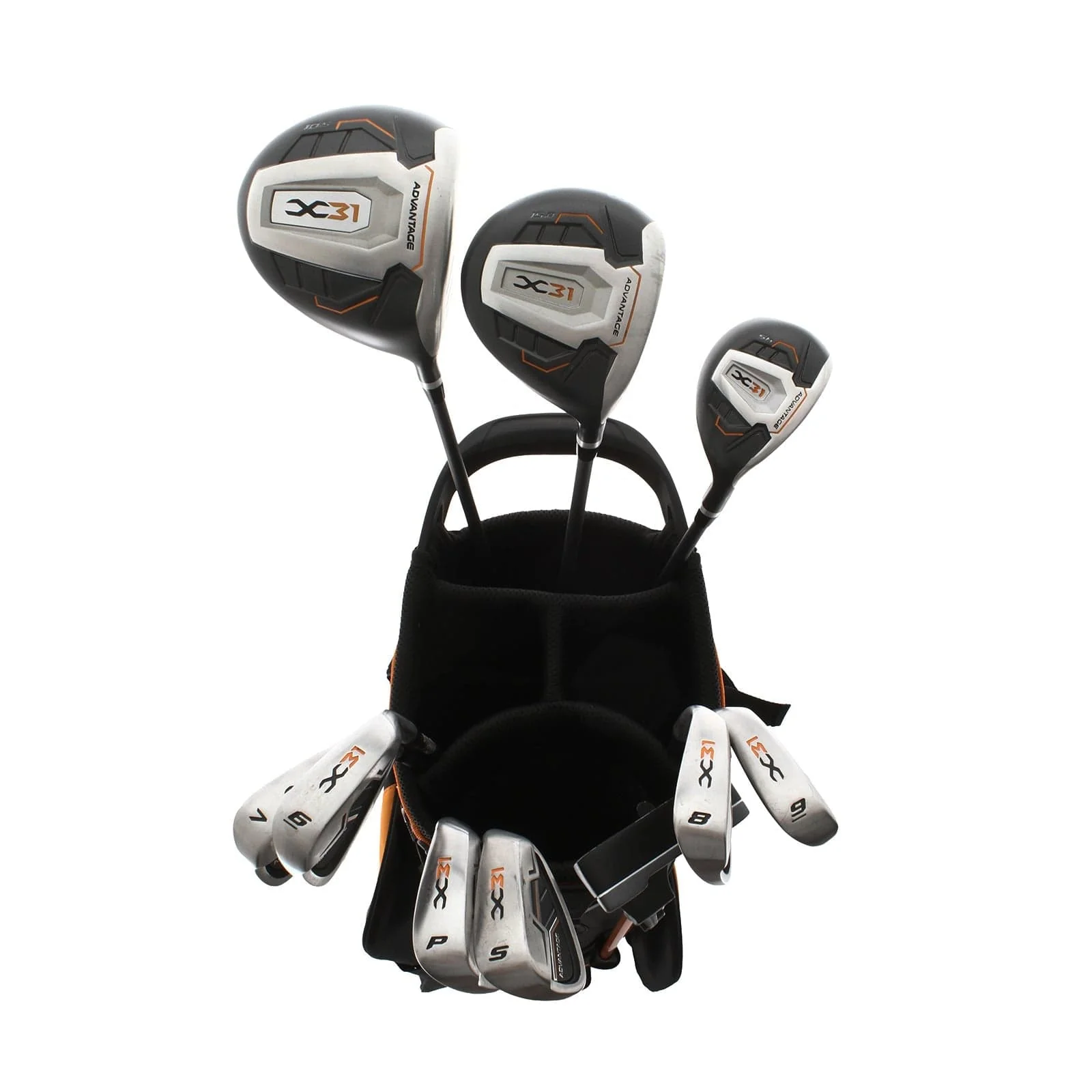 Wilson X31 Steel/Graphite Mens Right Hand Package Set Regular - Firestick - Image 3