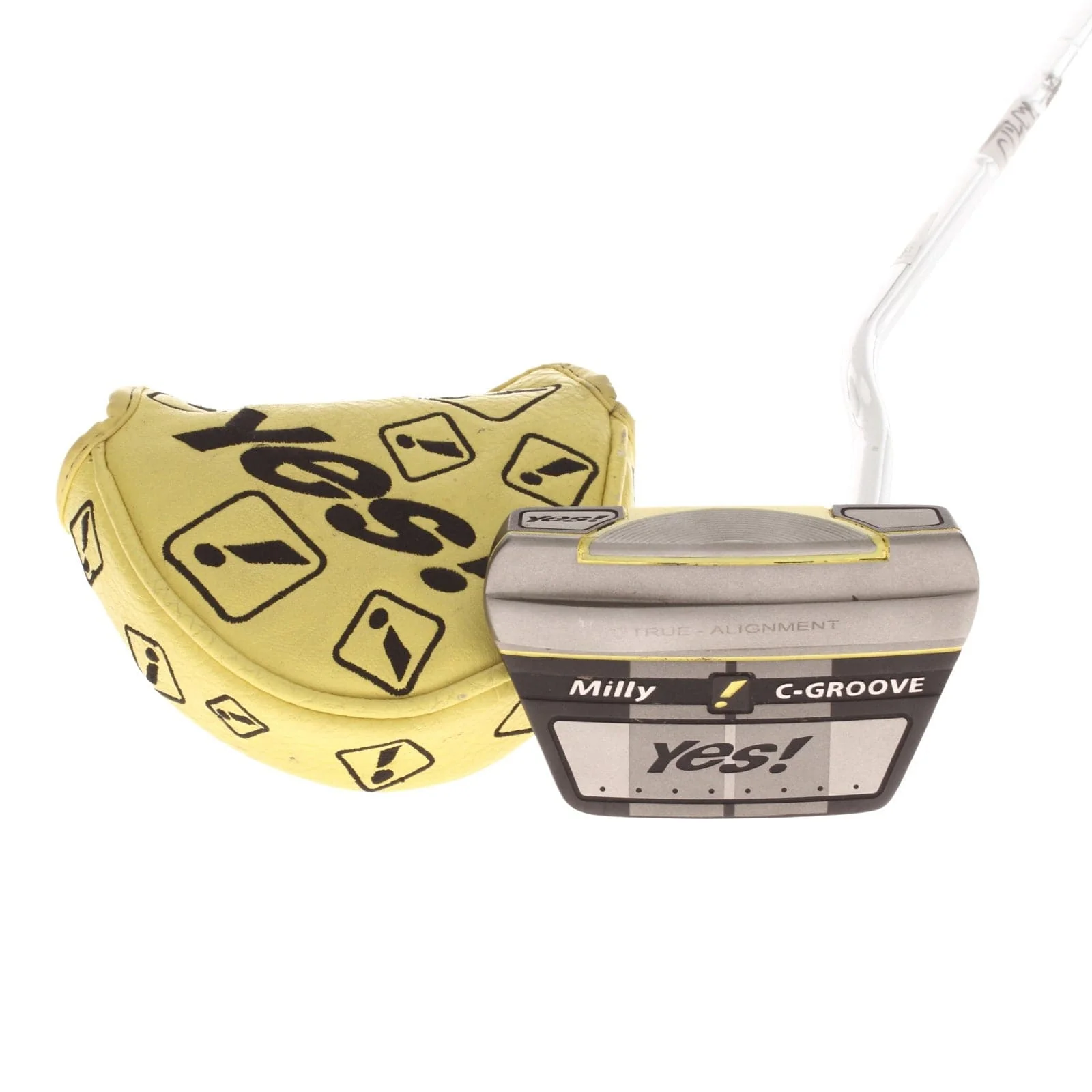 Yes! Milly Mens Right Hand Putter 34" Mallet - Iomic