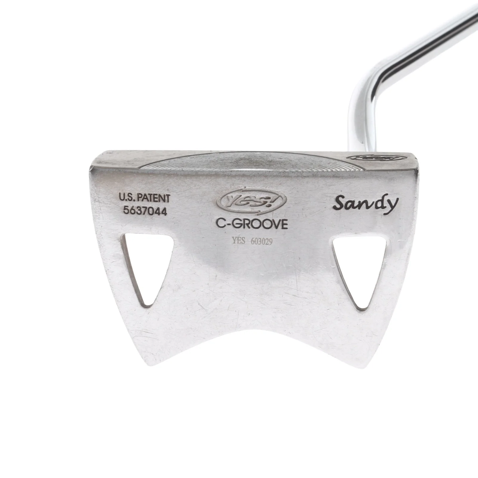 YES Sandy C-Groove Mens Right Hand Putter 34" Mallet Yes C-Groove - Lamkin