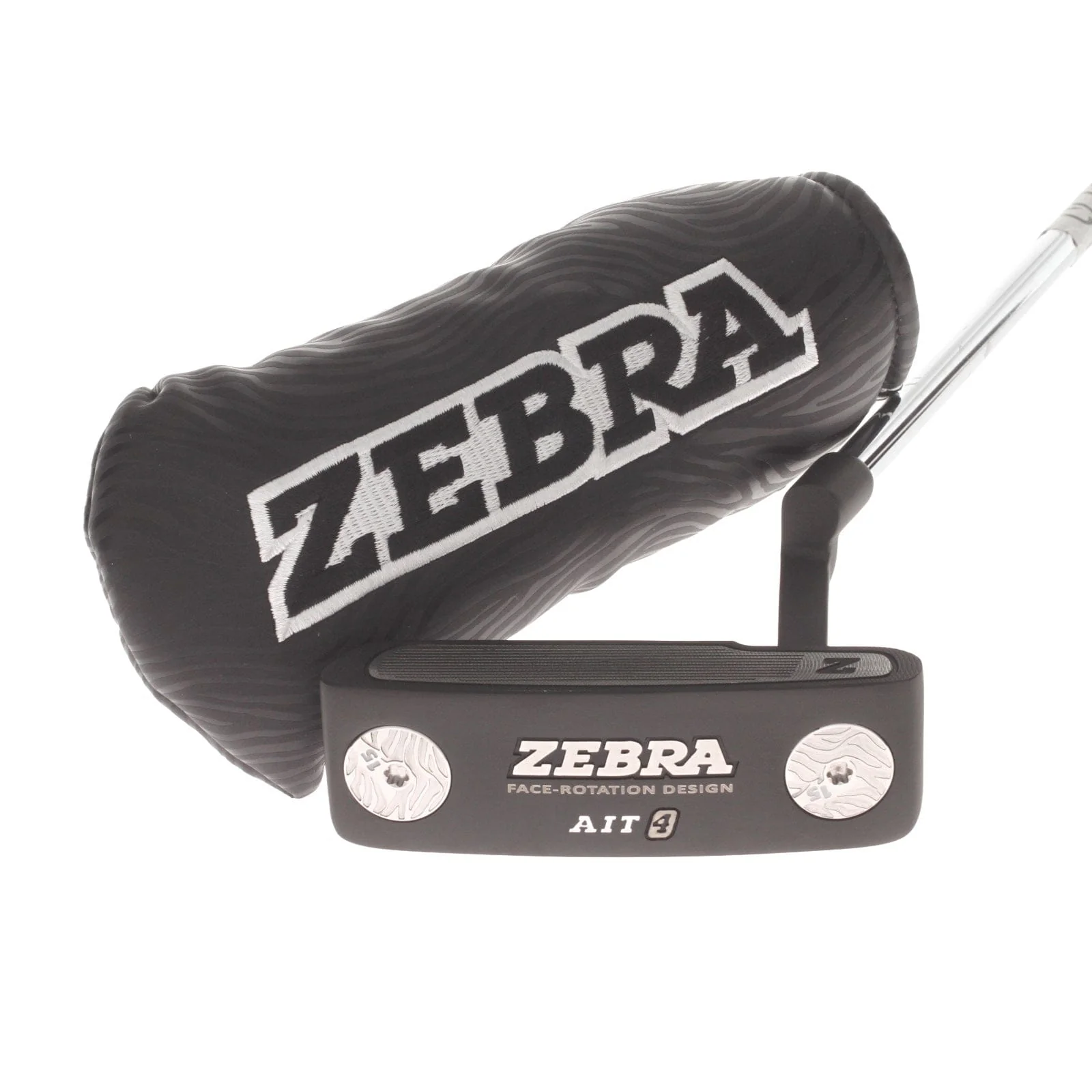 Zebra AIT 4 Mens Right Hand Putter 35" Blade Zebra - Winn AVS Pistol